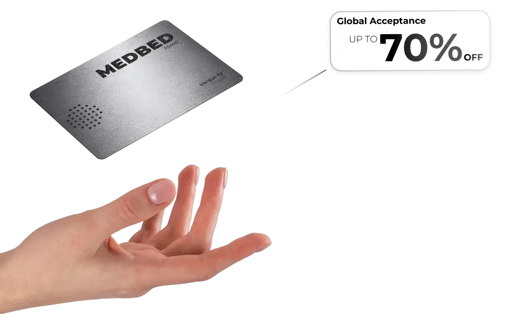 Futuristic light trails